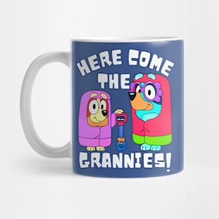 Here Come The Grannies Mug